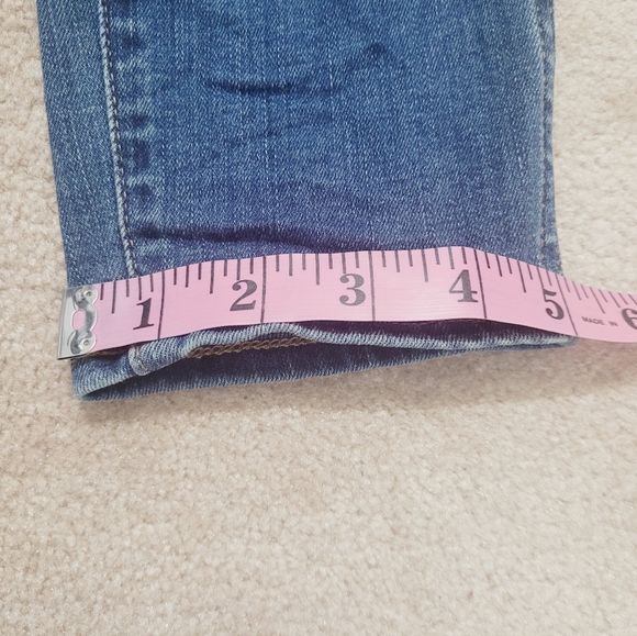 Madewell Curvy Roadtripper Jeans Women Size 25 Blue MidRise Skinny Stretch Denim - Picture 14 of 14